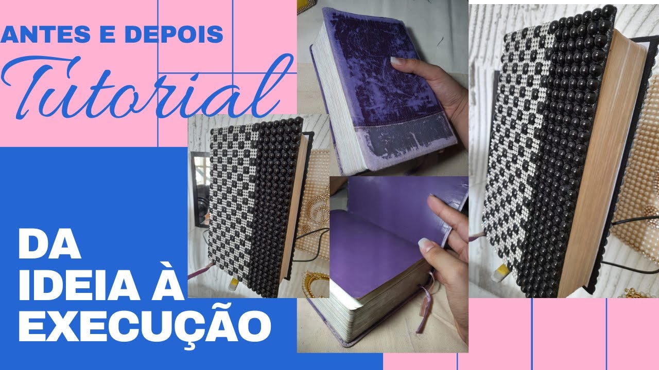 COMO transformar uma BÍBLIA comum em uma BÍBLIA de LUXO.