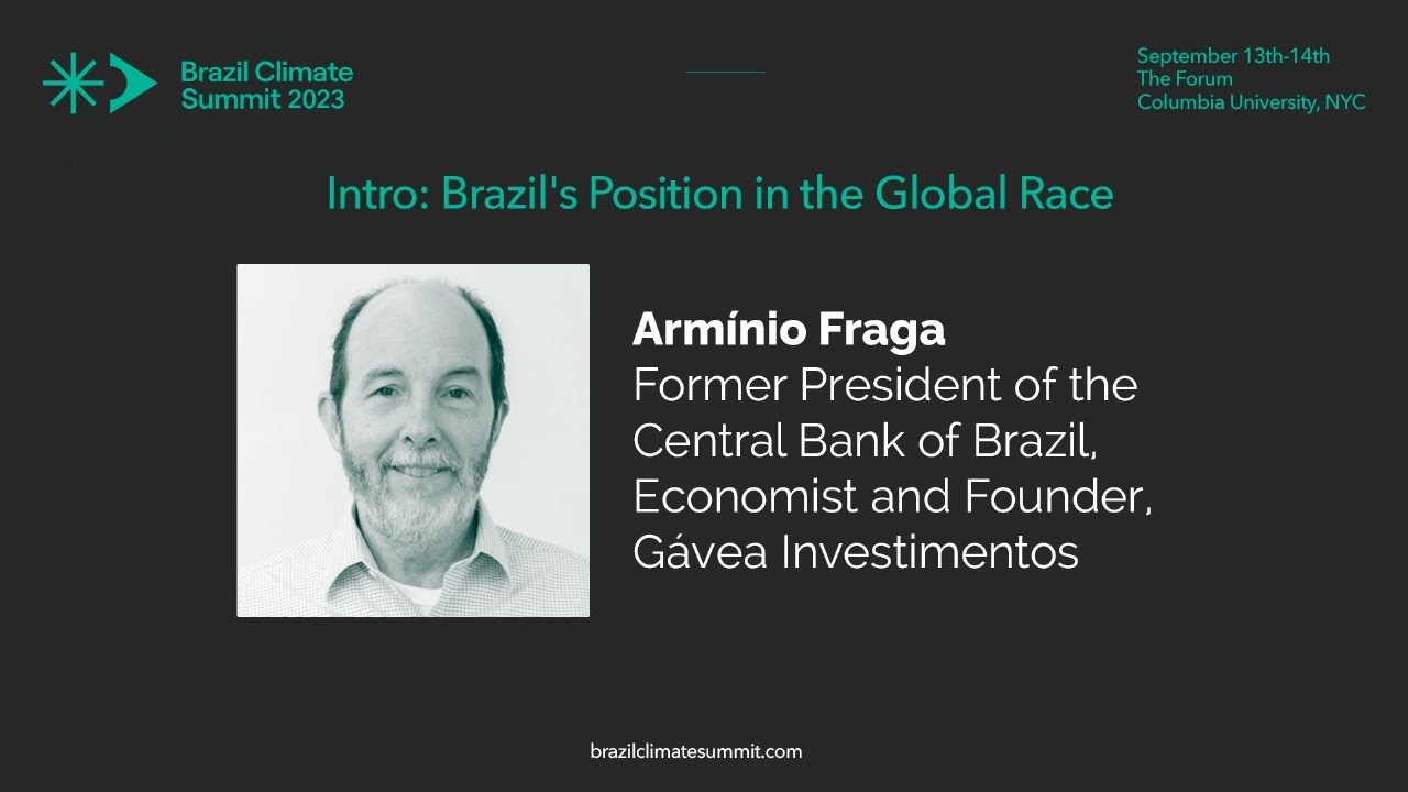 Brazil Climate Summit 2023 - Intro: Brazil's Position in the Global Race