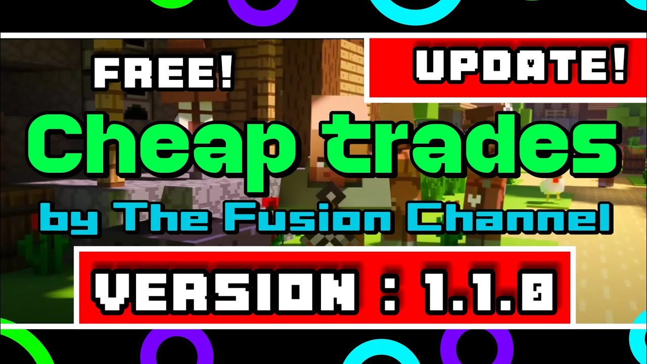 รีวิว Cheap trades Update ฟรี! Minecraft pe 1.21+