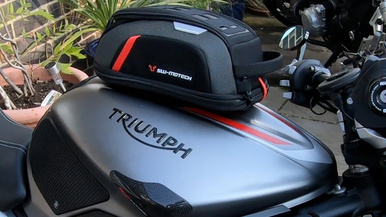 SW-MOTECH - Micro Tank Bag Install || Triumph Street Triple 765RS