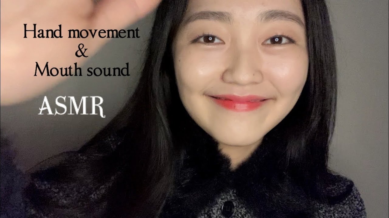 [ASMR] 느리게 하는 핸드무브먼트 &입소리 (노토킹🤫) / Slow hand movements & Mouth sound & Face touching (No talking🤫)