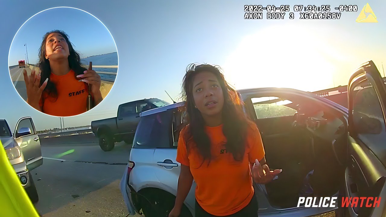 Drunk Mom Gets in Crash While 5-Year-Old Is Home Alone (Police Bodycam)