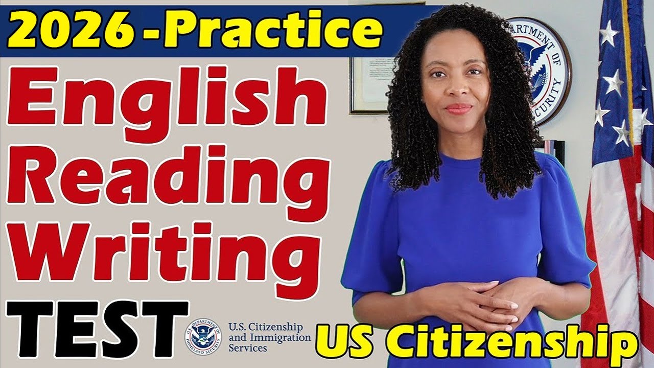 2026 Practice USCIS English Reading & Writing TEST for US Citizenship Interview N-400 [80 Sentences]