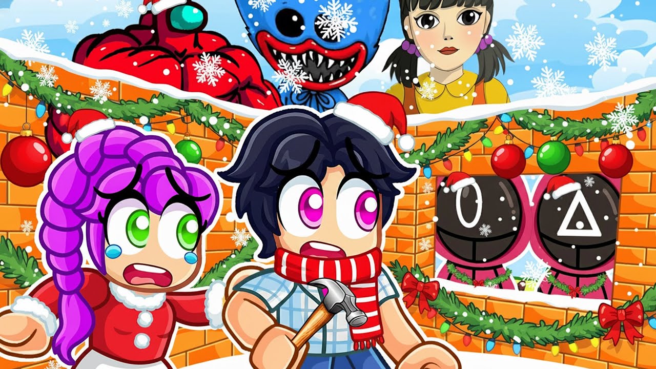 Huntrix & Saja Boys СТРОЯТСЯ, ЧТОБЫ ВЫЖИТЬ в это Рождество! 🎄💥 (KPop Demon Hunters)