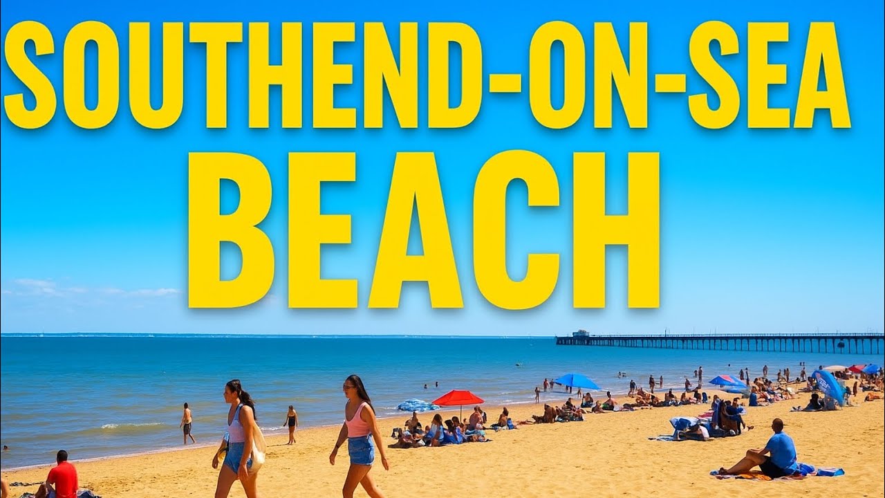 🌞 A Perfect Day at Southend-on-Sea Beach | Walking Tour & Seaside Vibes 