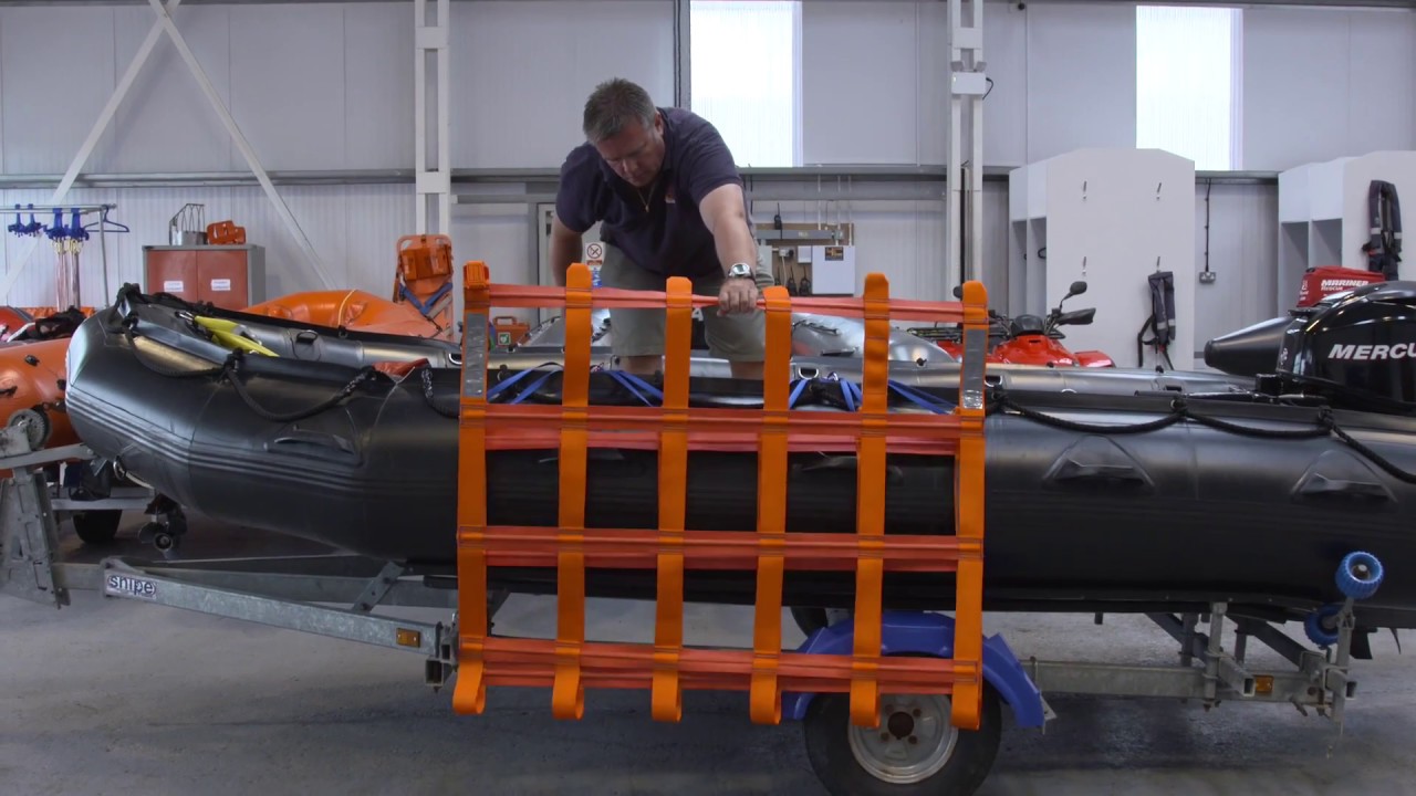 Fibrelight Recovery Cradle: attachment, deployment, indoor recovery demonstration and parbuckling