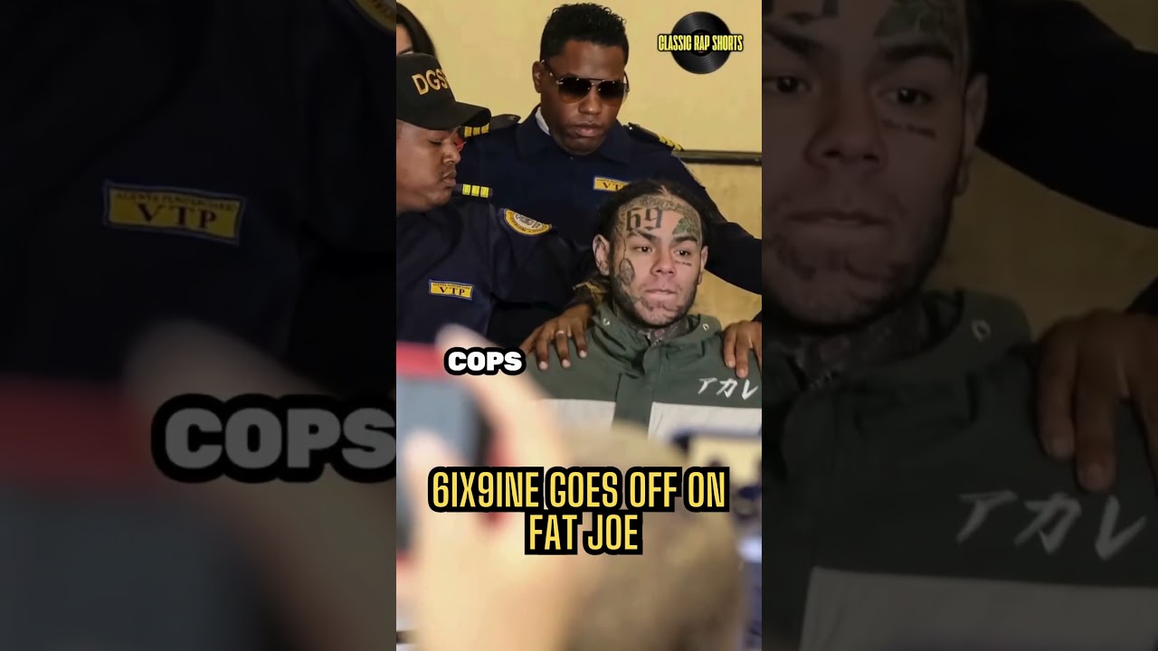 6ix9ine Goes Off To Fat Joe&rsquo;s Snitch Accusations