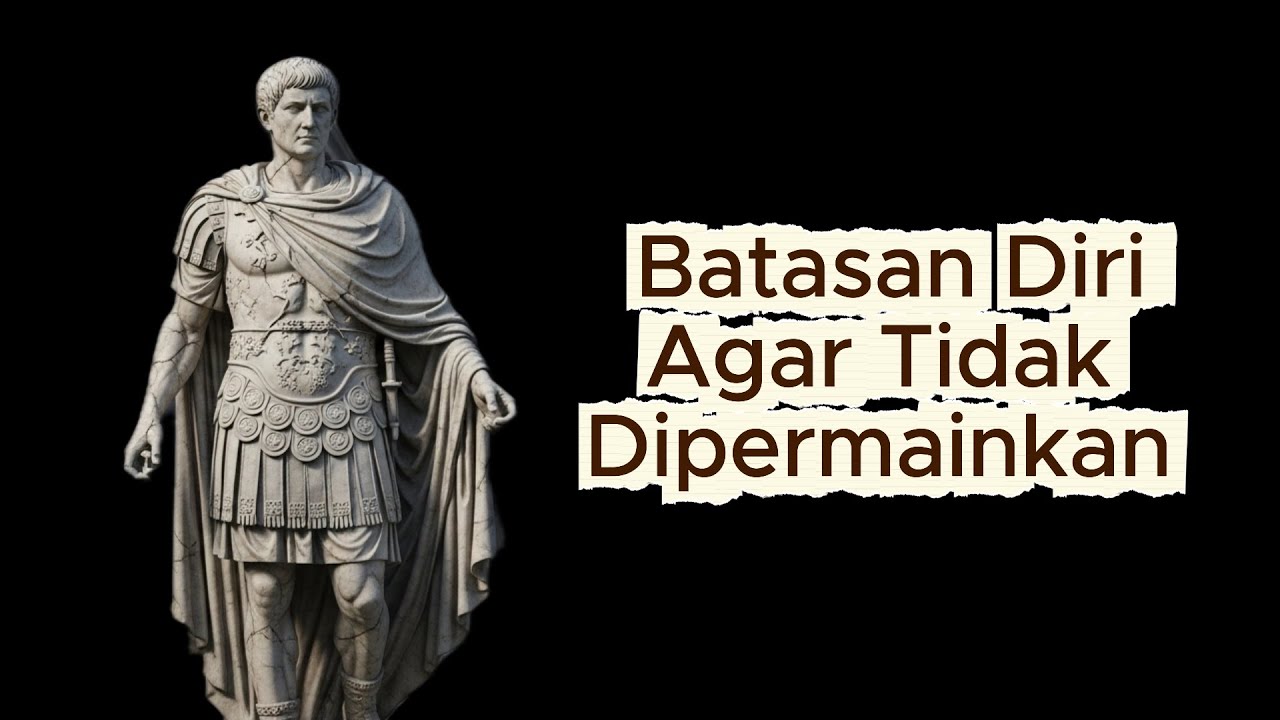 10 Batasan Diri yang Wajib Kamu Pertahankan Agar Tidak Dipermainkan | Stoikisme