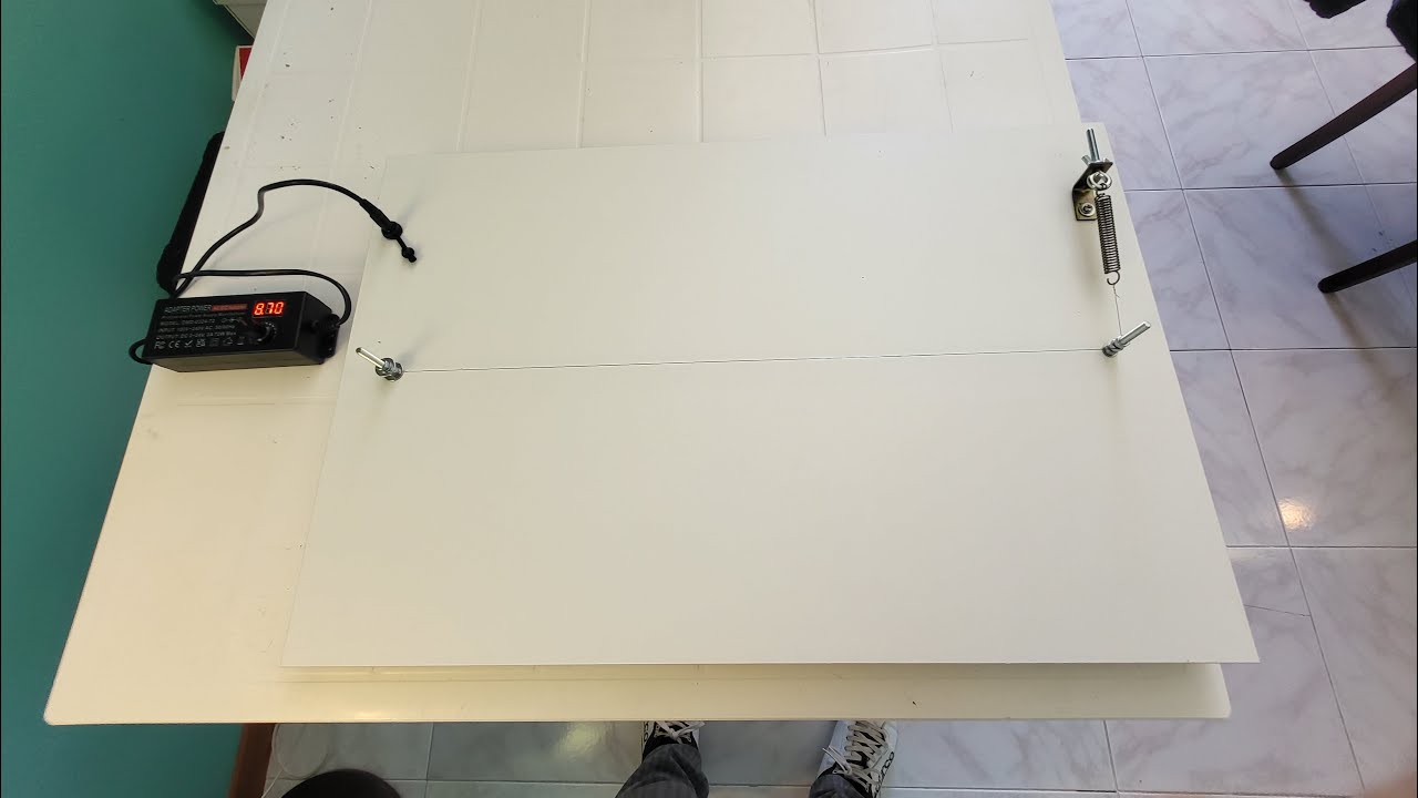 Tutorial come costruire un taglia-polistirene orizzontale