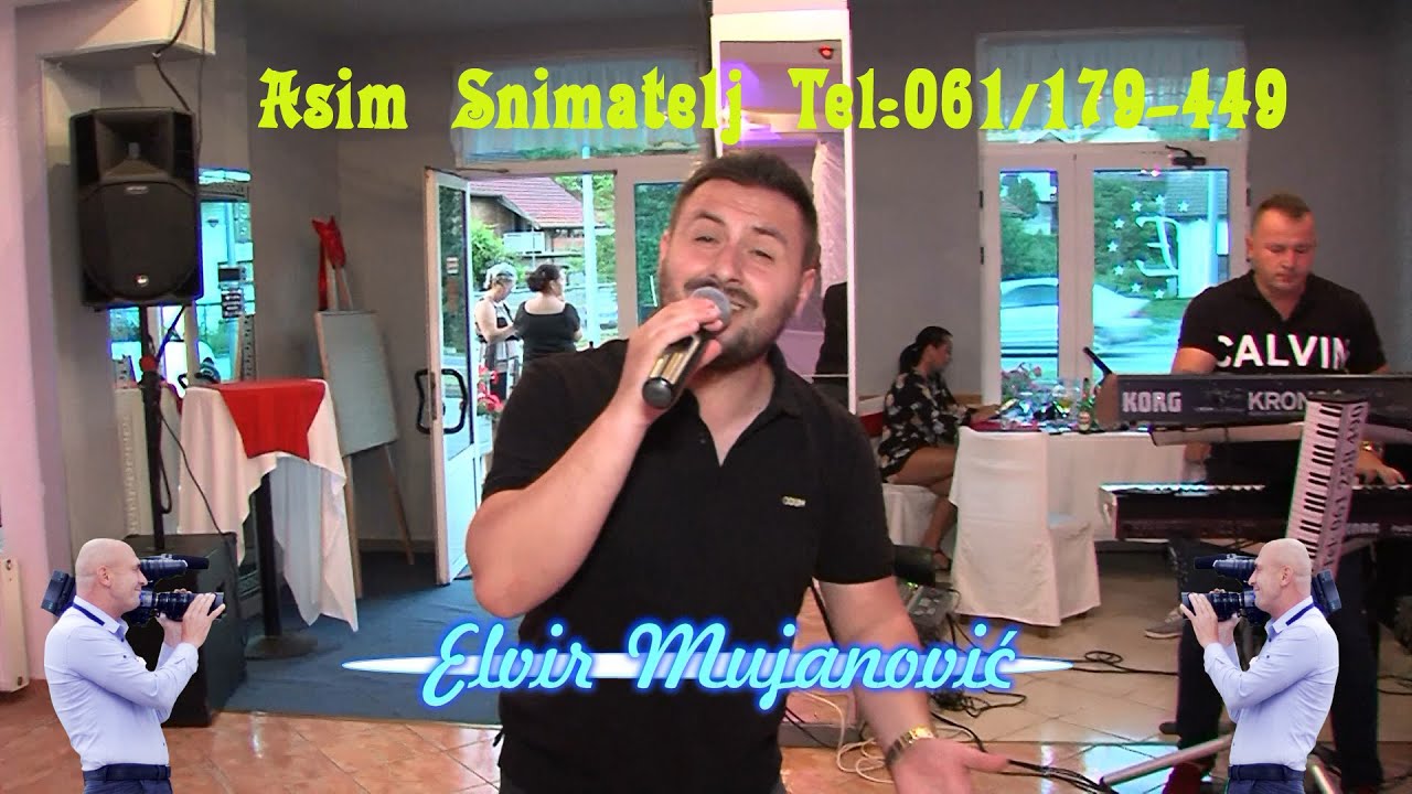 Elvir Mujanović Novo za Vas Uživo pjeva za Dame 02 08 2020 Asim Snimatelj