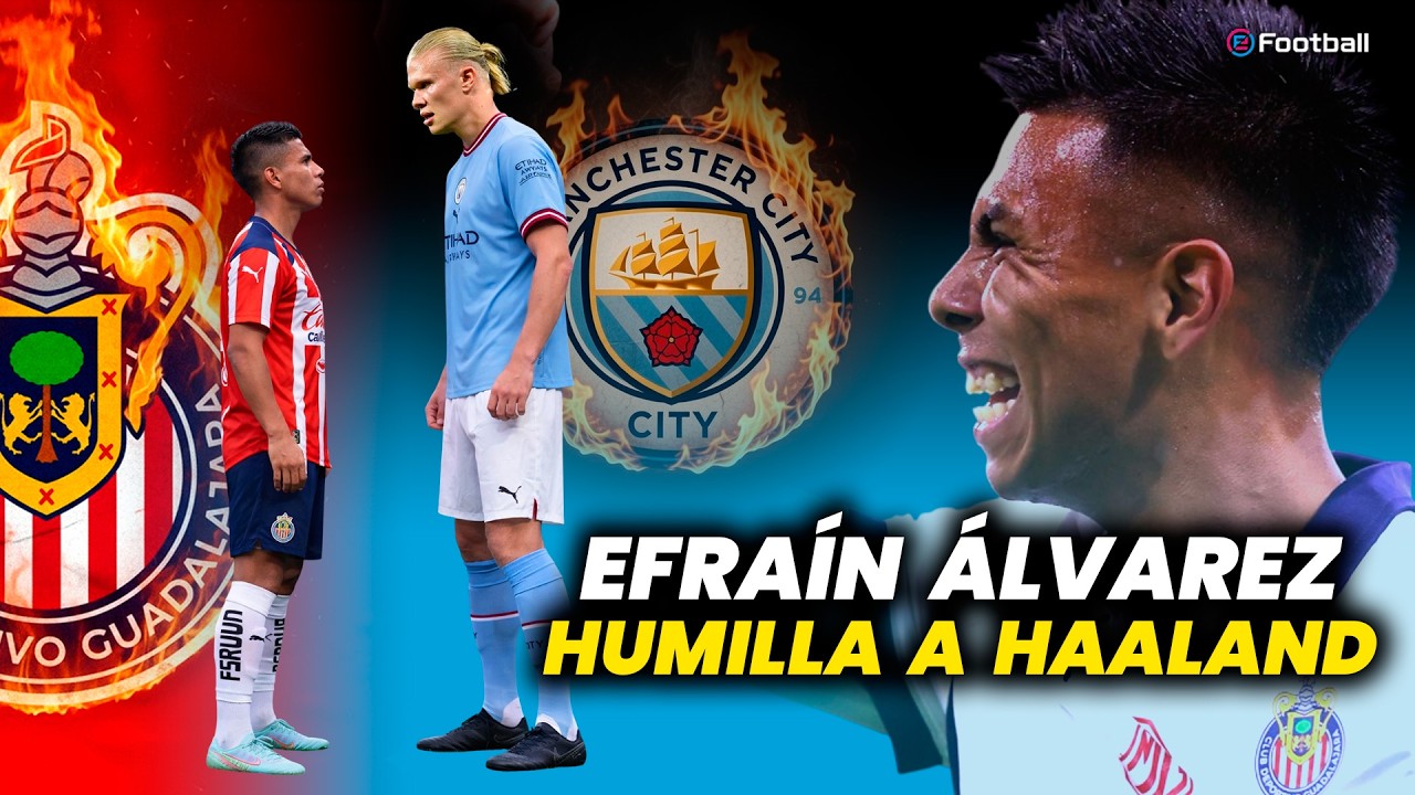 CHIVAS ganó a MANCHESTER CITY con goles de  Álvarez, Sepu y la HORMIGA!
