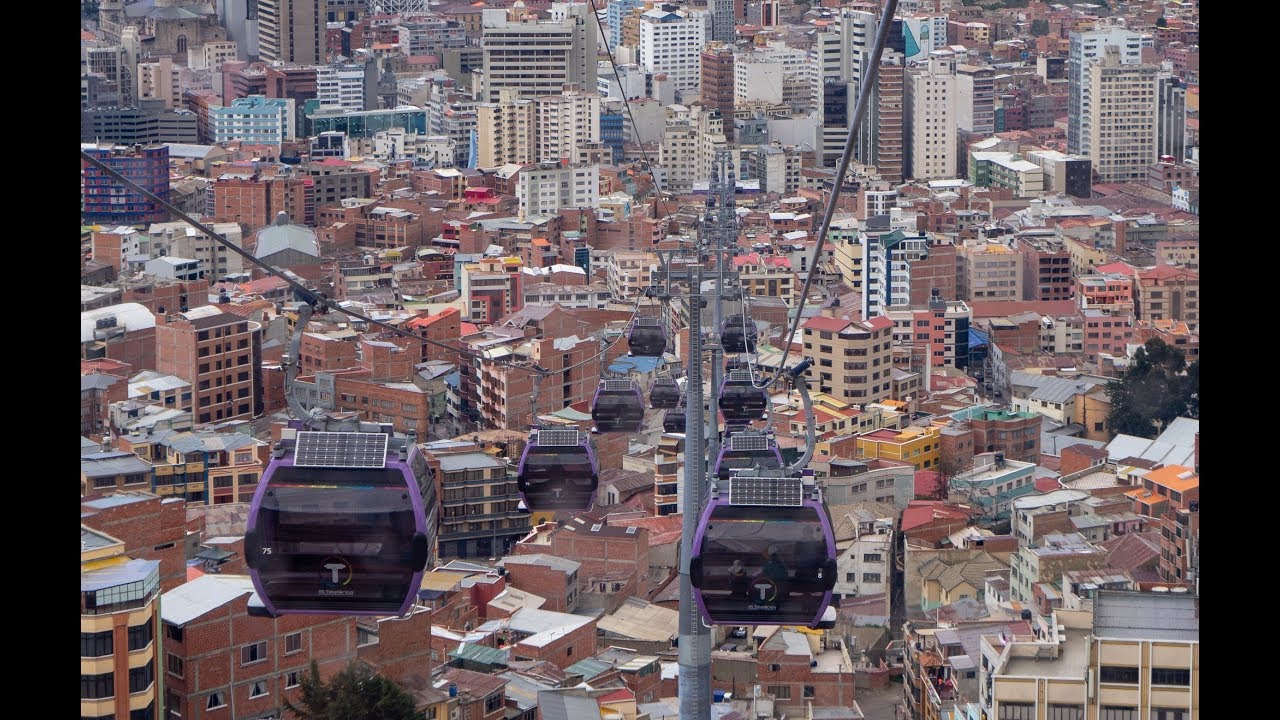 Teleferico La Paz 2019 - clean public transport in Bolivia