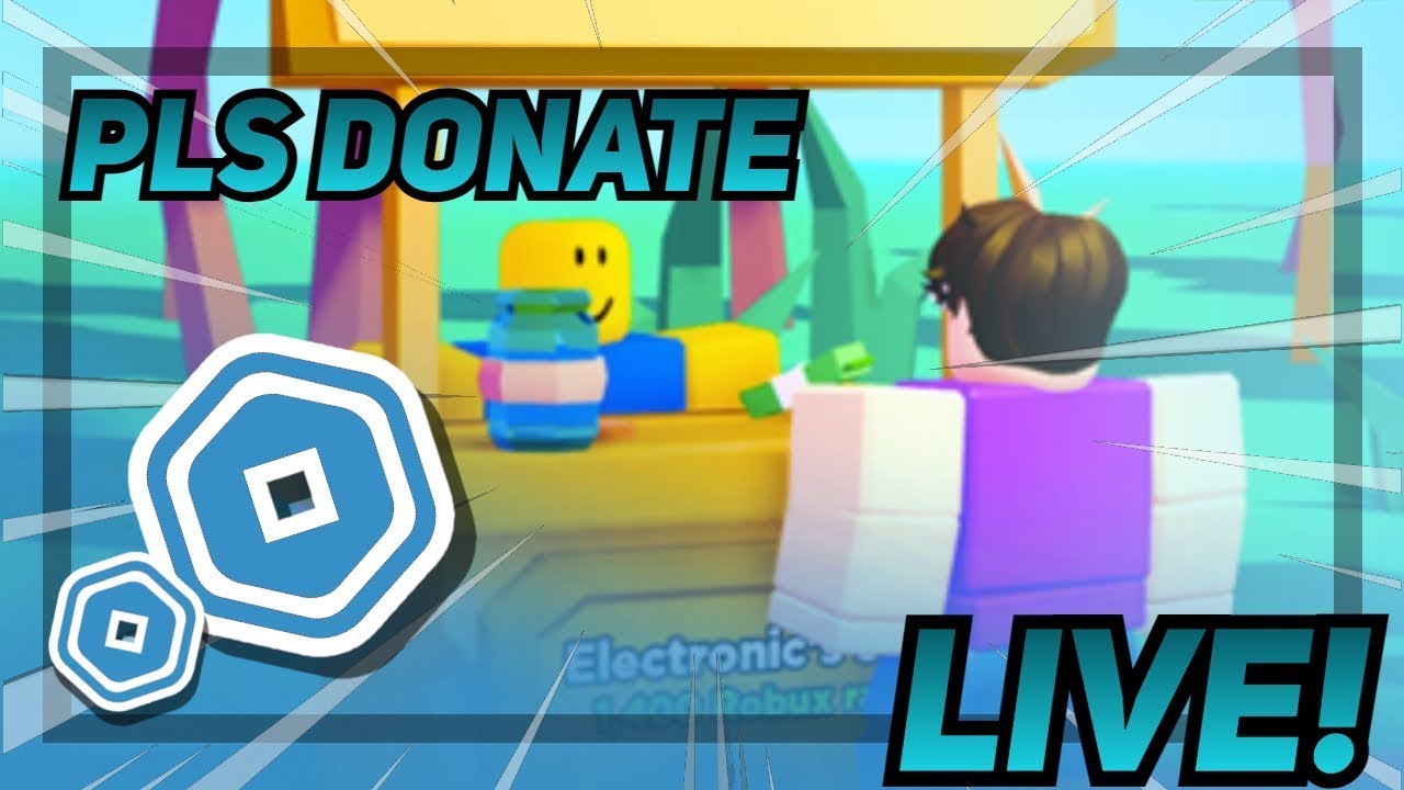 pls donate live