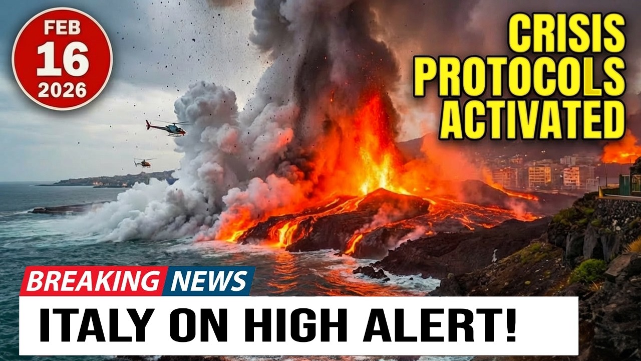 Pozzuoli SPLITS Open as 8KM Fault RUPTURES — Campi Flegrei Magma SURGES, Vesuvius Link CONFIRMED!
