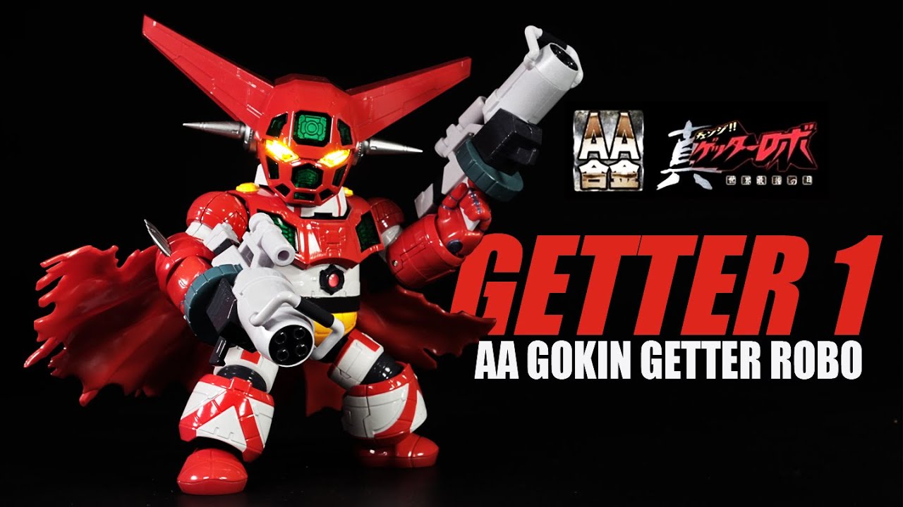 Arcadia AA Gokin 01 Getter 1 Getter Robo G diecast robot figure review