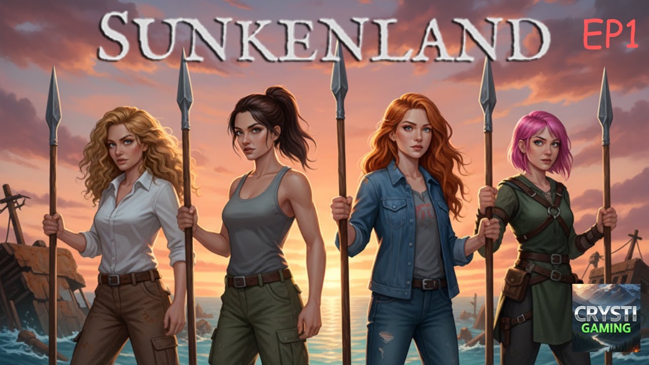 LOOTING SUNKEN SHIPS & BUILDING Our First Base in this CO-OP Survival Game! | E1 Sunkenland