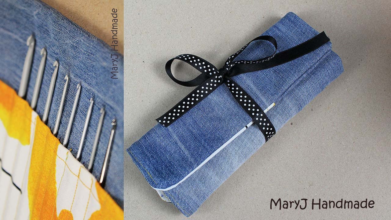 Porta uncinetti fai da te | DIY Hook case - Collab. Giupy Creazioni