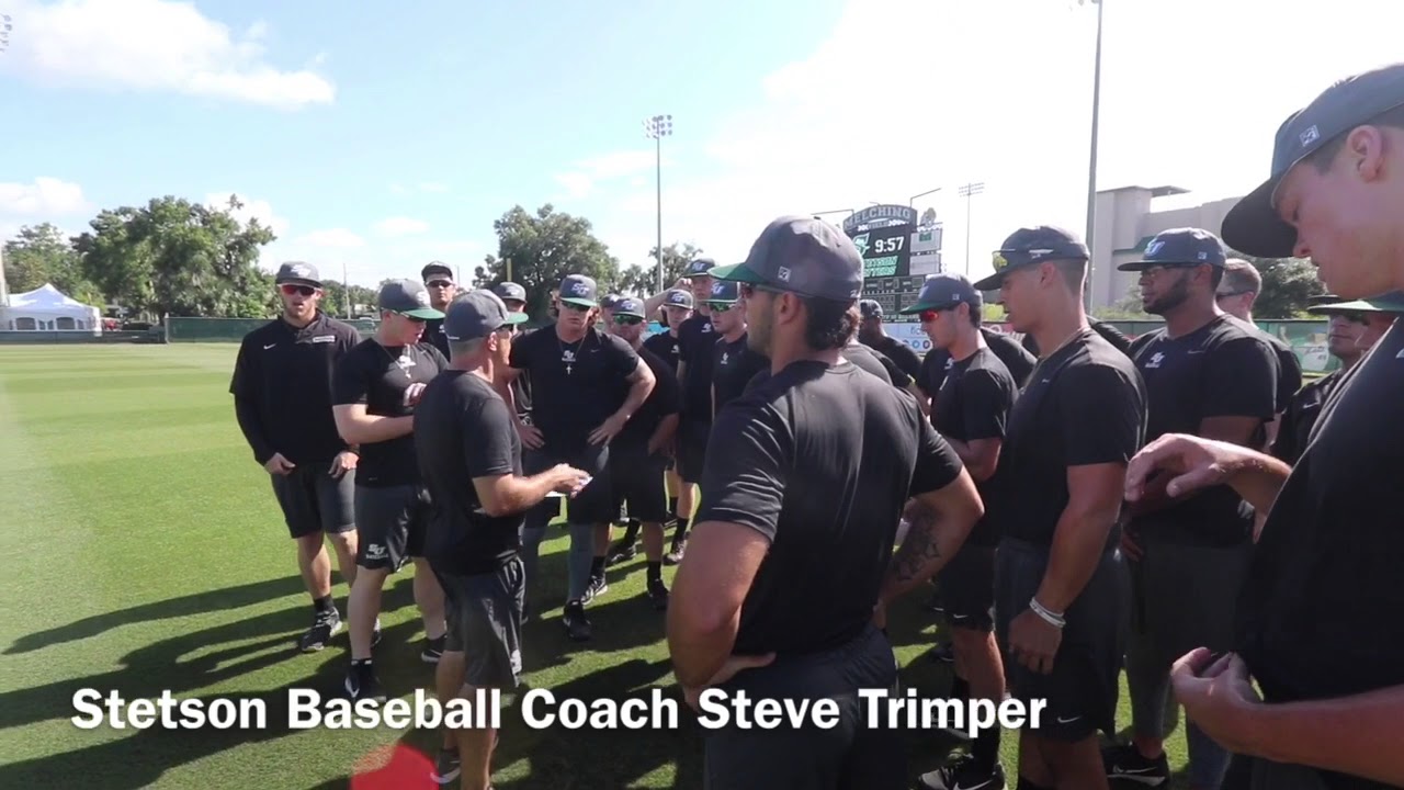 Stetson University Baseball  Practice
