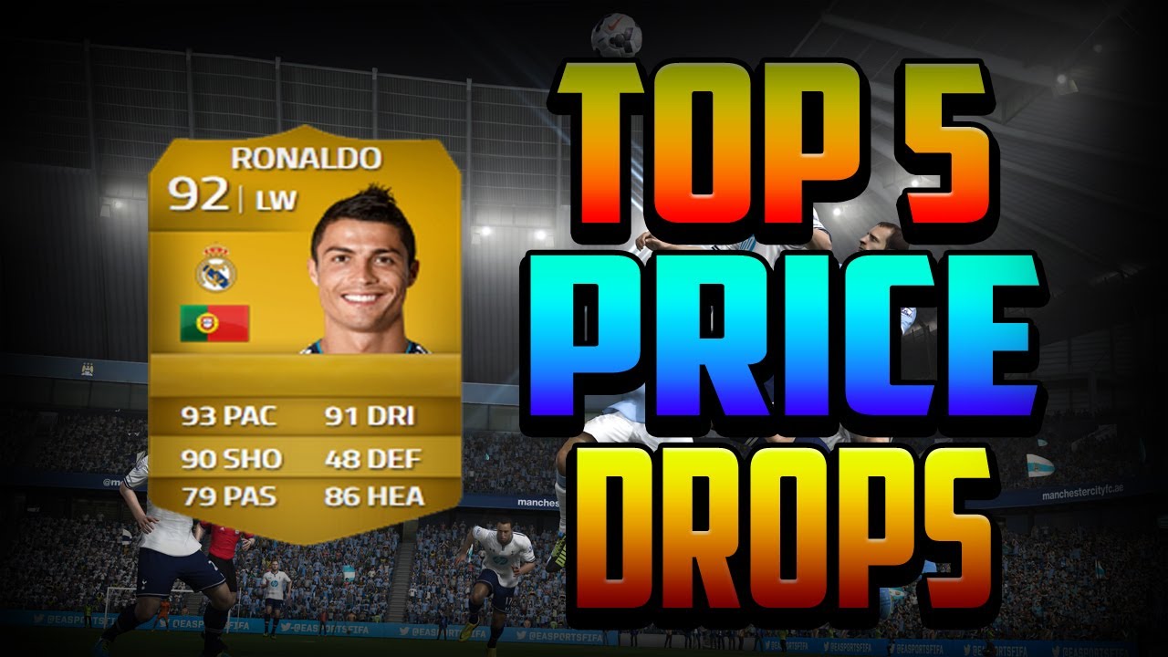 FIFA 14 - TOTS MARKET CRASH - TOP 5 PRICE DROPS!