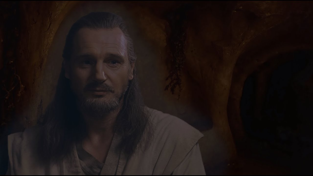Star Wars: Qui-Gon Jinn visits Yoda on Dagobah after Luke Confronts Vader