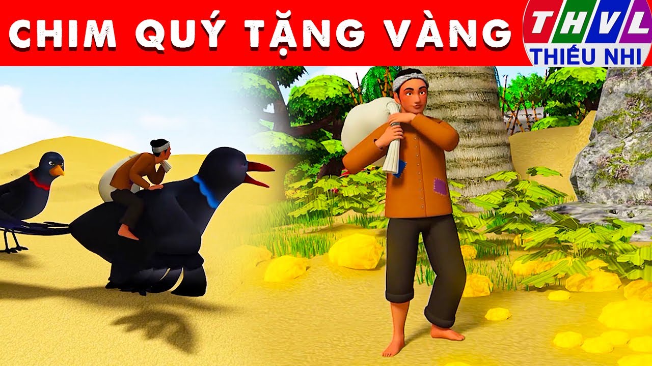 CHIM QUÝ TẶNG VÀNG - Thế giới truyện cổ tích 3D Việt Nam 2025 - Phim hoạt hình 3D mới - Sự Tích Việt