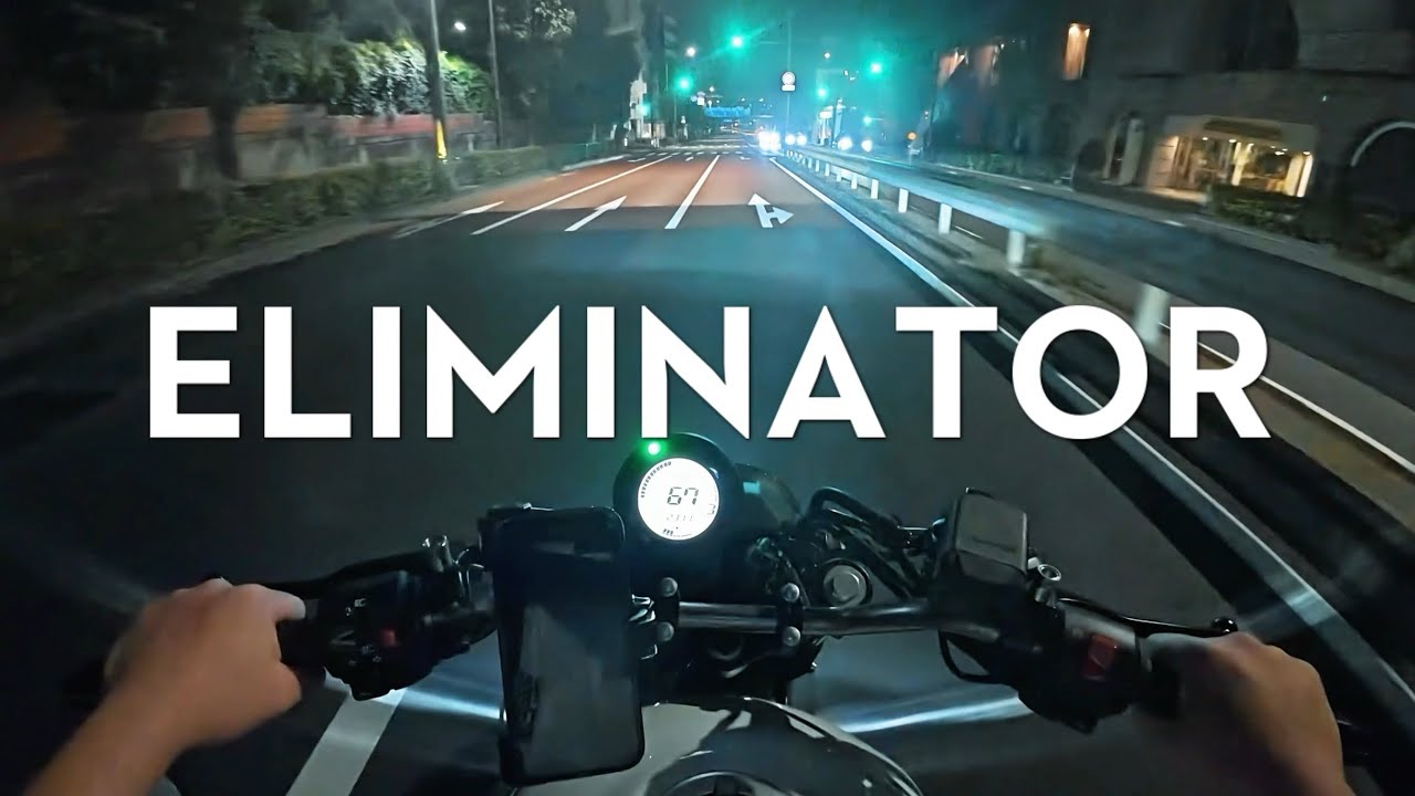 KAWASAKI ELIMINATOR MidNight Ride🤫 -Puresound- Action5PRO