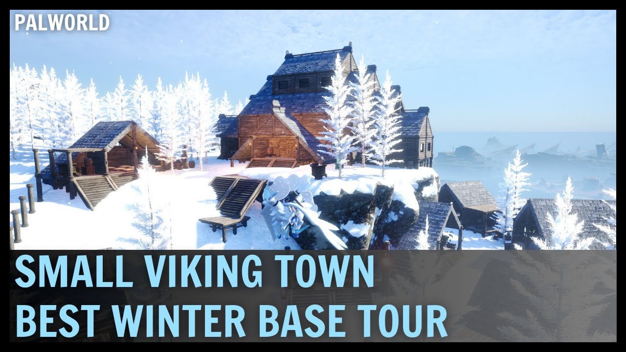 PALWORLD - CRAZY VIKING BASE TOUR!