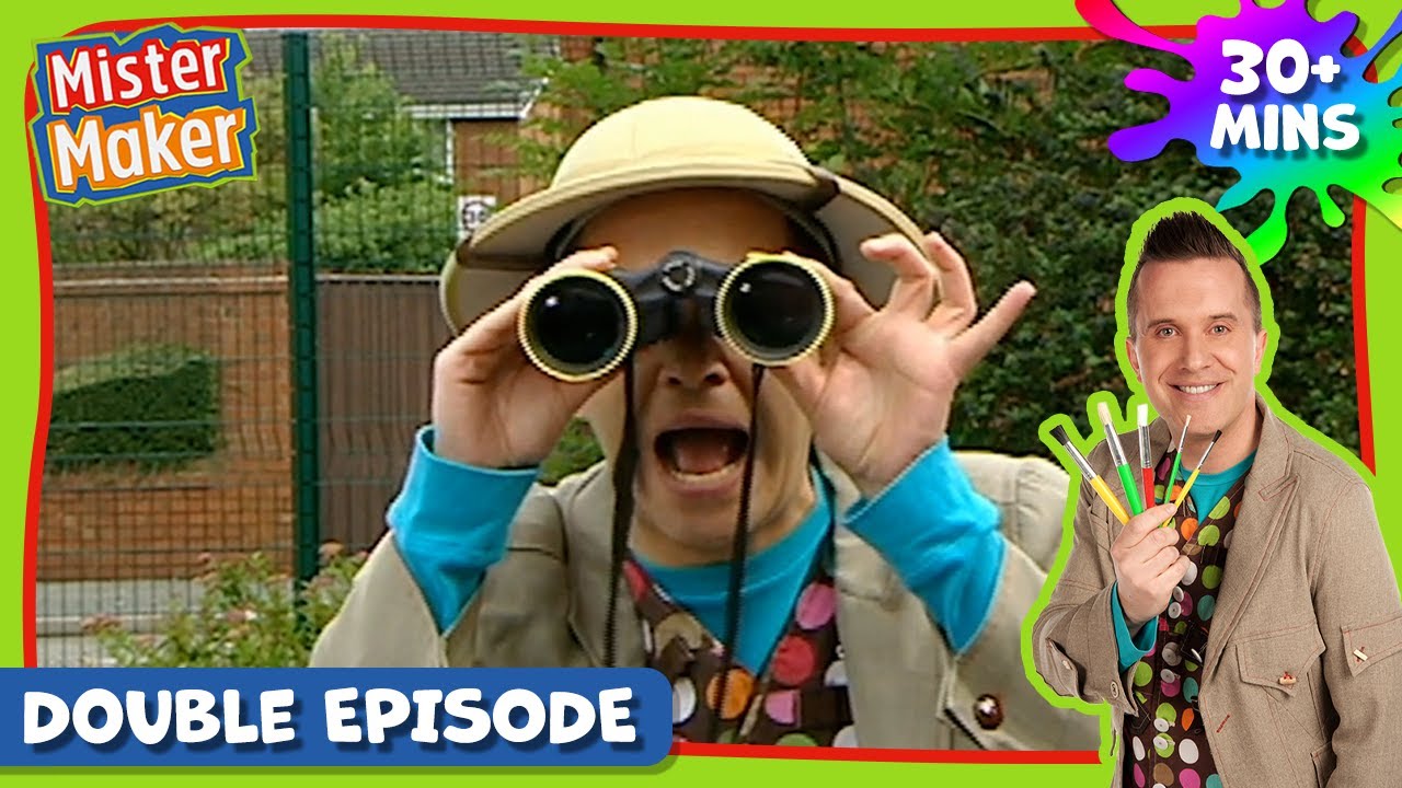 Mister Maker Comes To Town 🎨 Season 1, Episode 21-22 | DOUBLE FULL EPISODE - Arts & Crafts