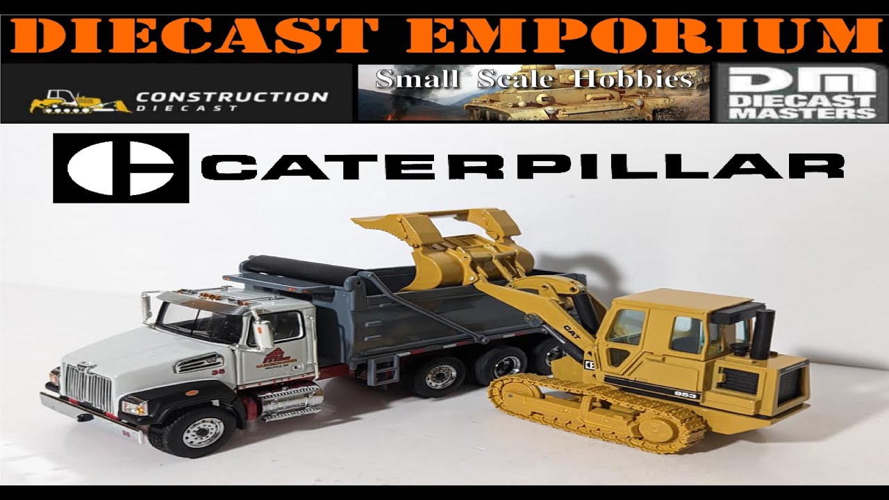 BRI Custom 1:50 Scale NZG/First Gear Caterpillar 953 Track Loader - Demolition Configuration