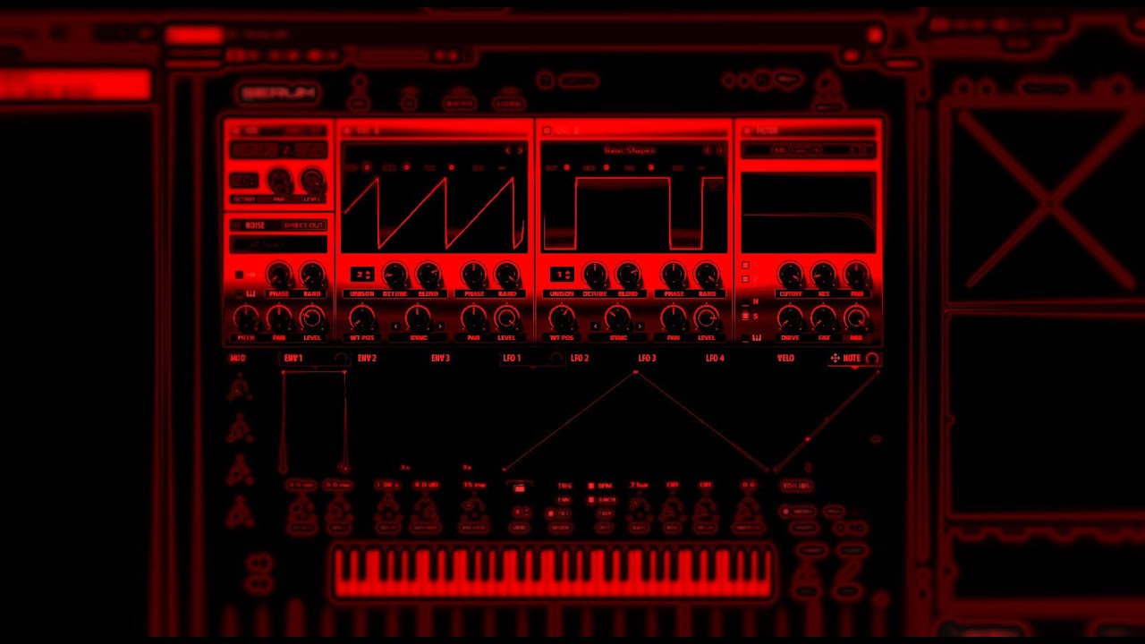 Heavy INDUSTRIAL Bass / Lead Synth in SERUM