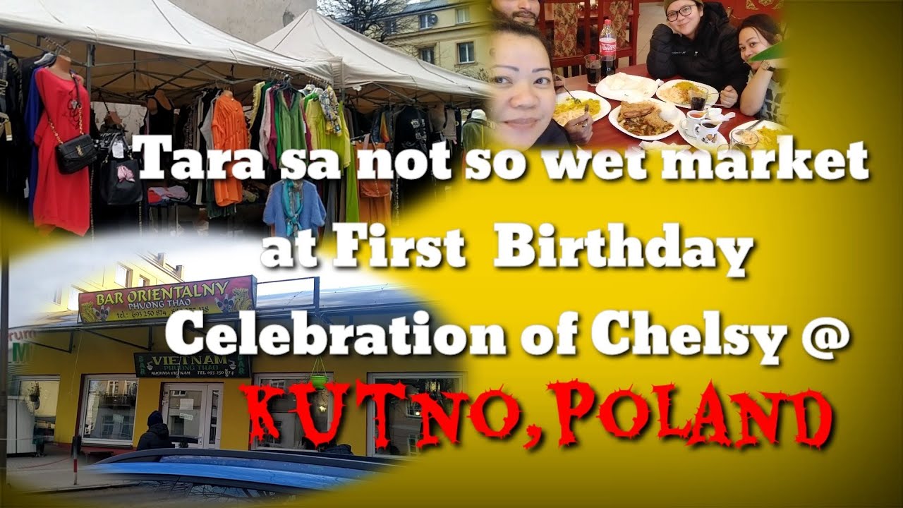 Tara SA not so wet market 🤣in Kutno Poland  gala time @raquelburcasvlog