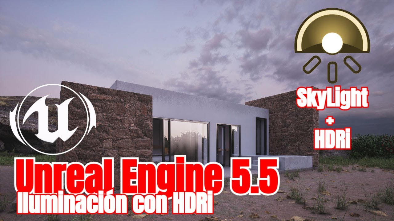 C&oacute;mo Iluminar tus Escenas con HDRi en Unreal Engine 5.5