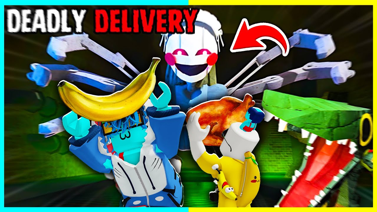 命がけで地下施設から食料を盗むロブロックス【roblox】