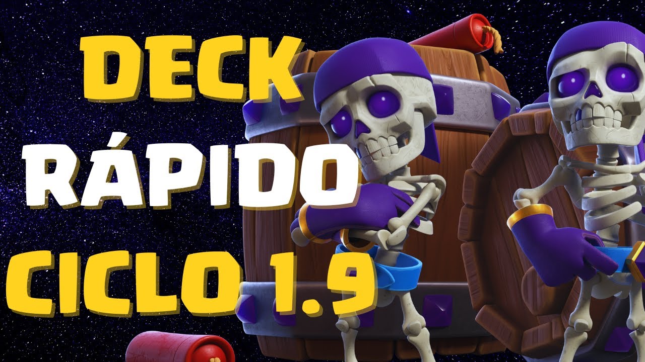 😮 DESTRUÍ MEUS ADVERSÁRIOS COM O DECK MAIS RÁPIDO DE LOG BAIT DO JOGO! CICLO 1.9! - Clash Royale