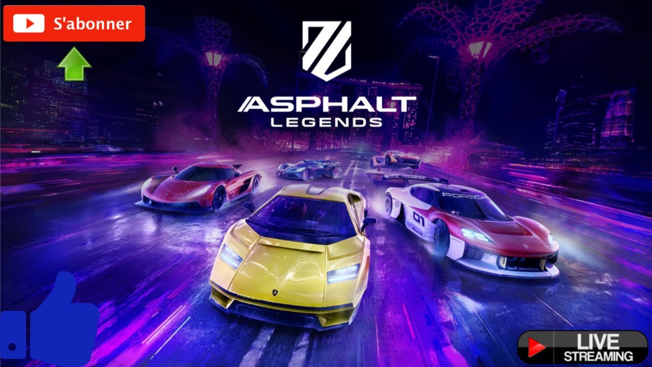 LIVE ASPHALT LEGENDS + ABONNEZ  VOUS A MA CHAÎNE LEONA YTB (PS5)