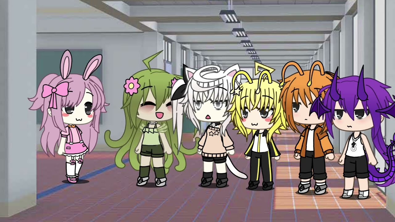 [Go Go! 3VIL☆Trio]Episode 1 - Cat meets alien//satire