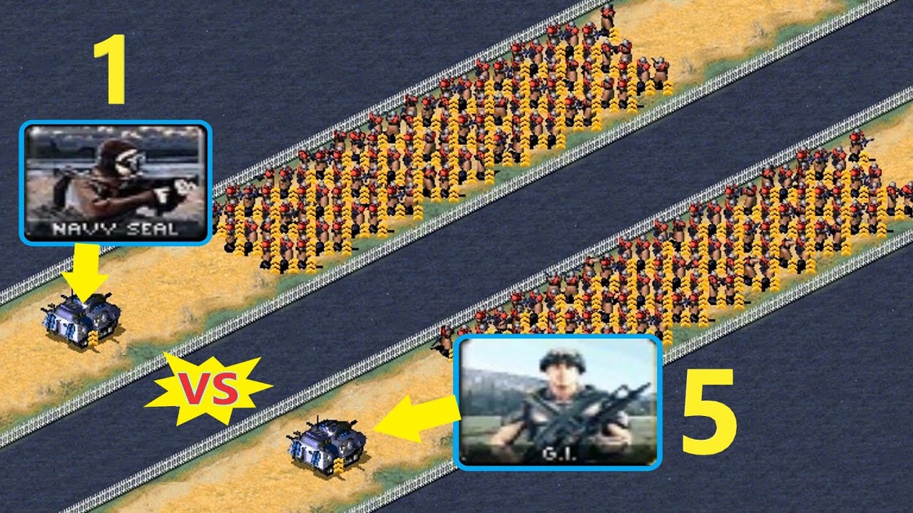 1 Seal vs FULL Gi - Same Cost - Red Alert 2