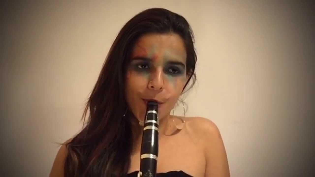 Ten Words - Joe Satriani - Natalie Bejarano (Clarinet Cover)