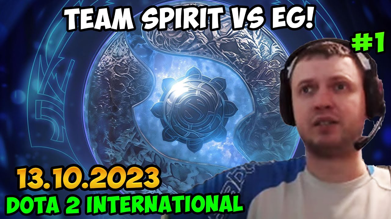 Папич комментирует Dota 2 International 2023! Team Spirit vs EG! 1