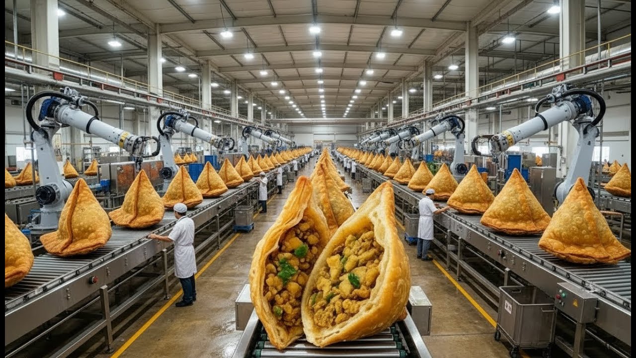 Inside the Samosa Factory | How It’s Made | Mass Production Process