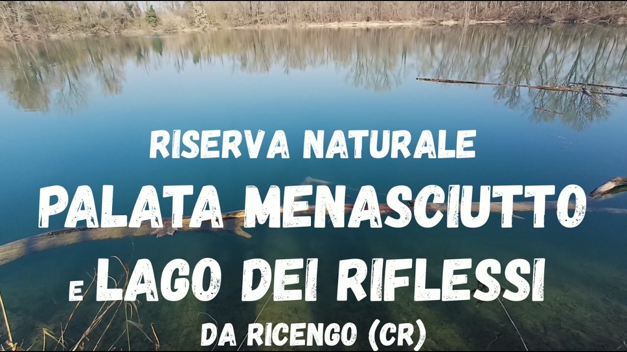 Giro della Riserva Naturale Palata Menasciutto e Lago dei Riflessi da Ricengo (CR) #walking