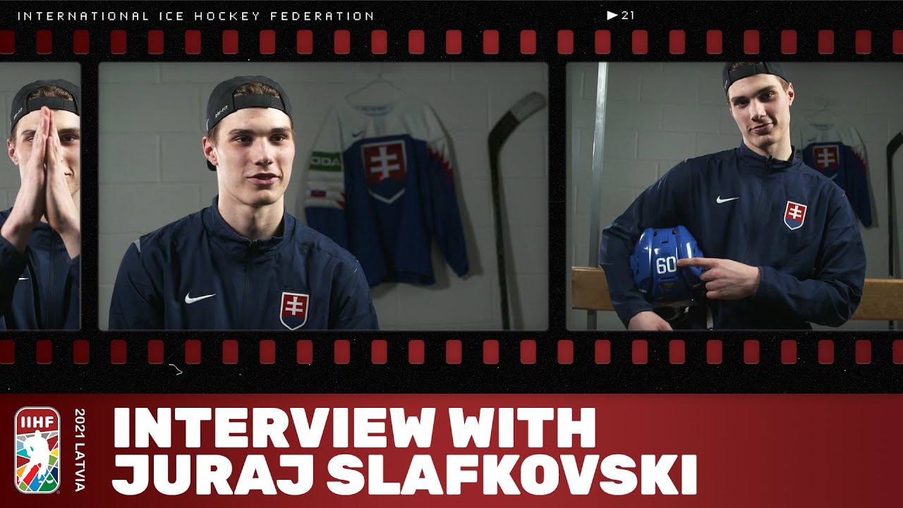 Interview with Juraj Slafkovski (Slovakia) | #IIHFWorlds 2021