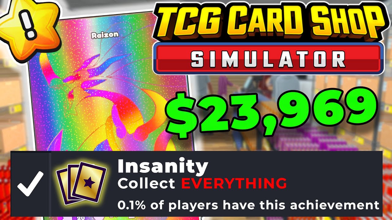I completed 100% of TCG Card Shop and it drove me insane
