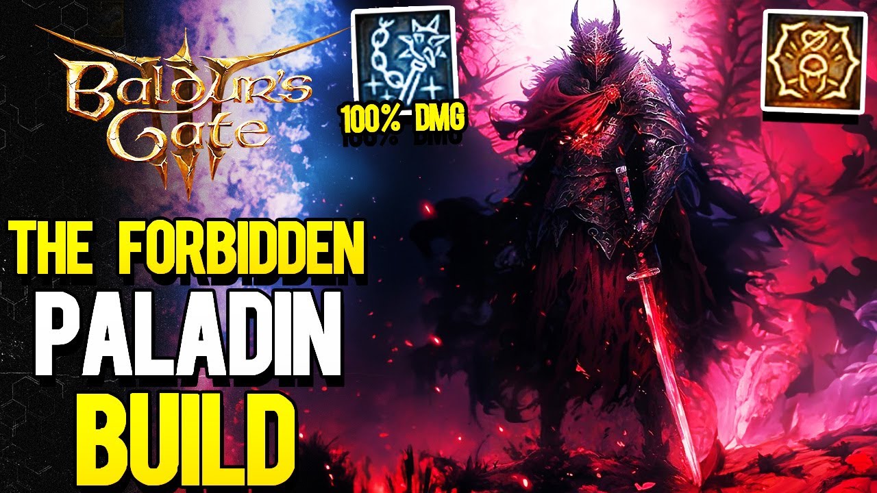Это комбо не должно быть возможным | Baldur's Gate 3 Oathbreaker Paladin Pact Weapon — просто без...