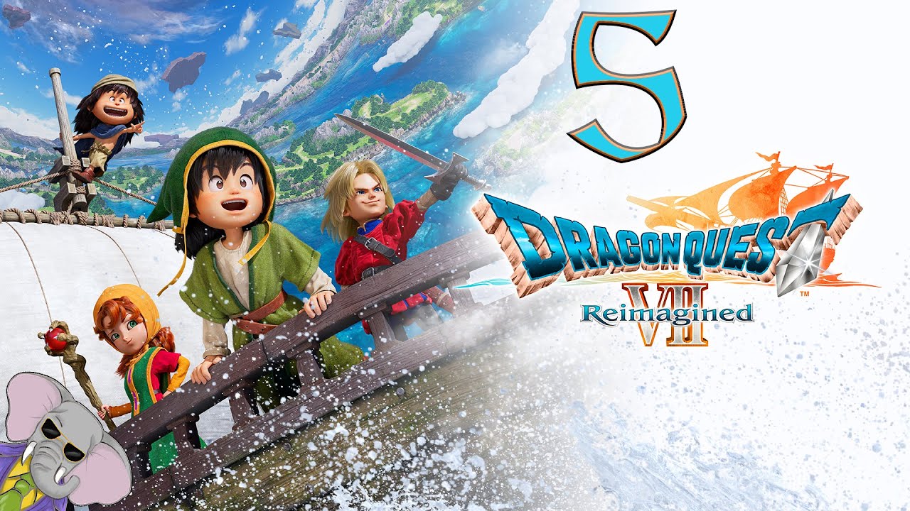 Ile Du Futur Du Passey. Dragon Quest VII Reimagined, Episode 5, GamePlay [Fr].