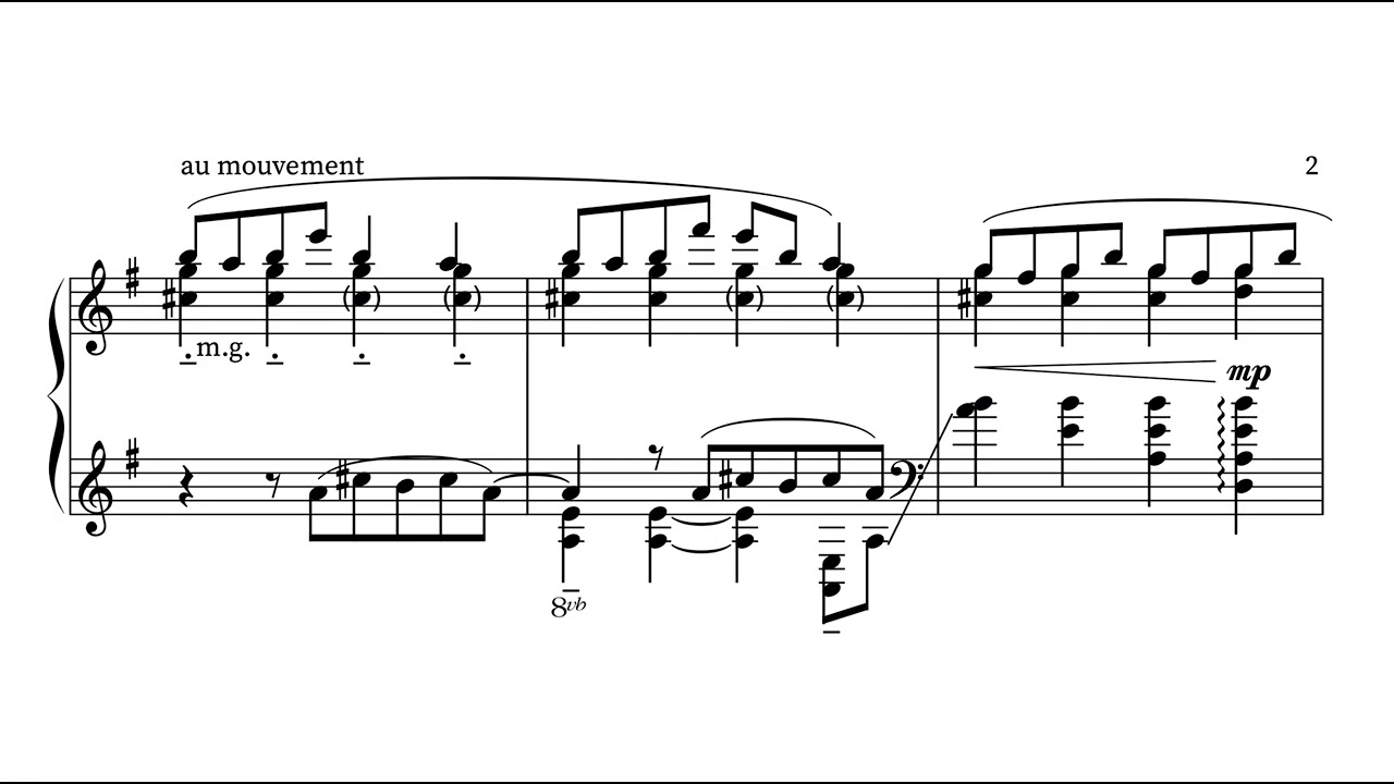 pavane in e minor
