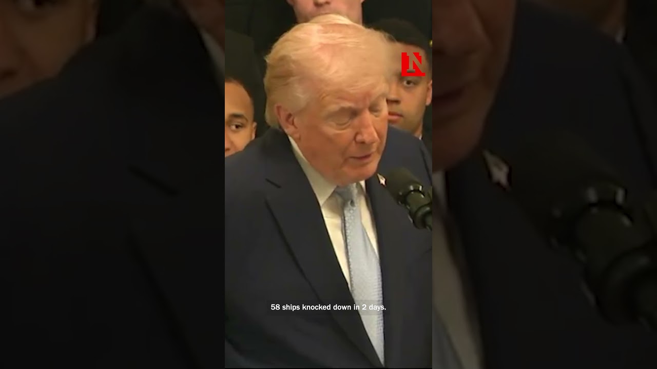 Trump Claims Iranian Navy &lsquo;At Bottom of Sea&rsquo; After US Strikes