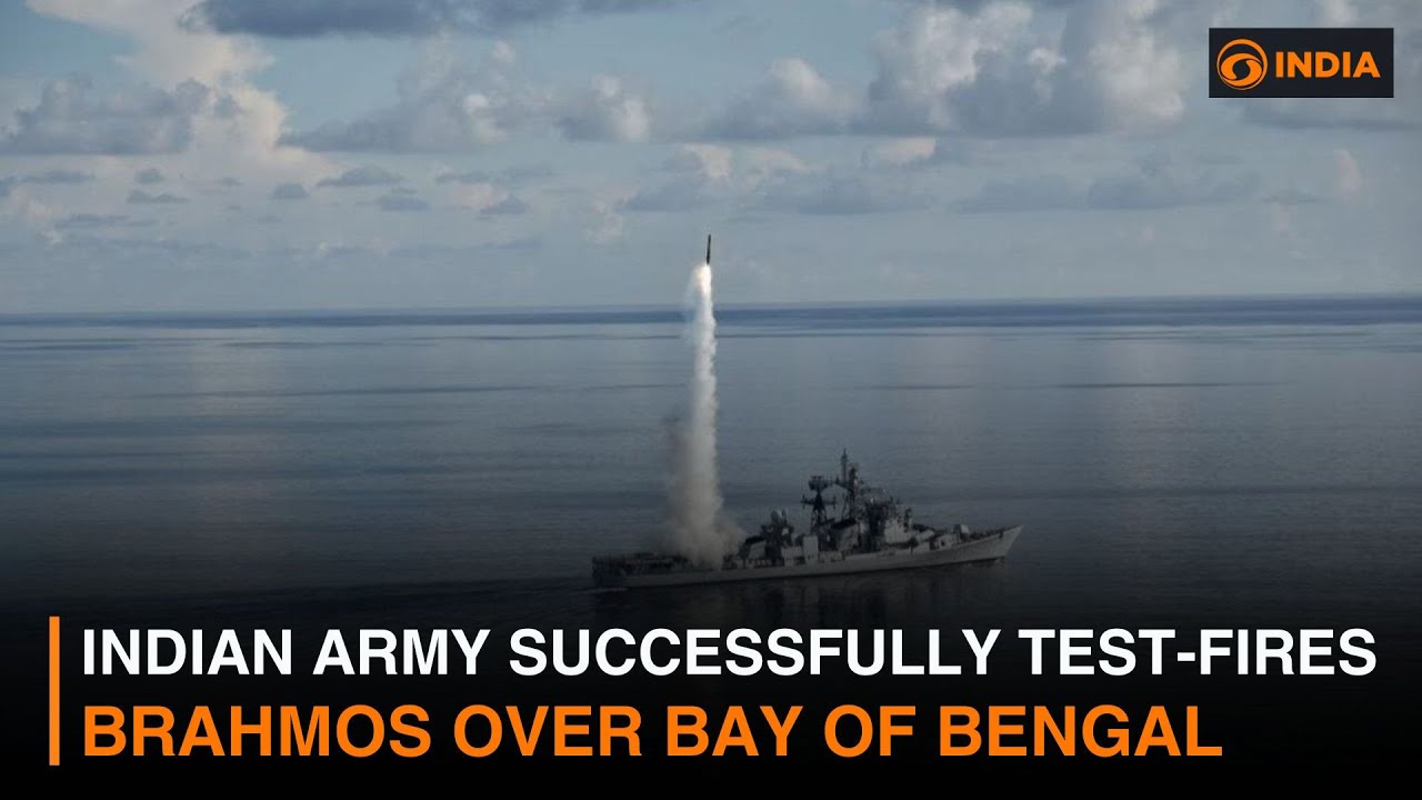 Indian Army successfully test-fires BrahMos over Bay of Bengal