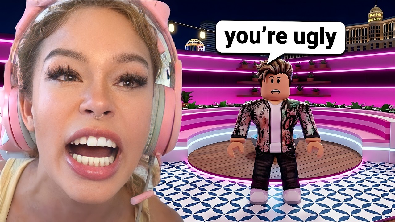 Йонна СЛЕТЕЛА С КАТУШЕК в Roblox Love Island..