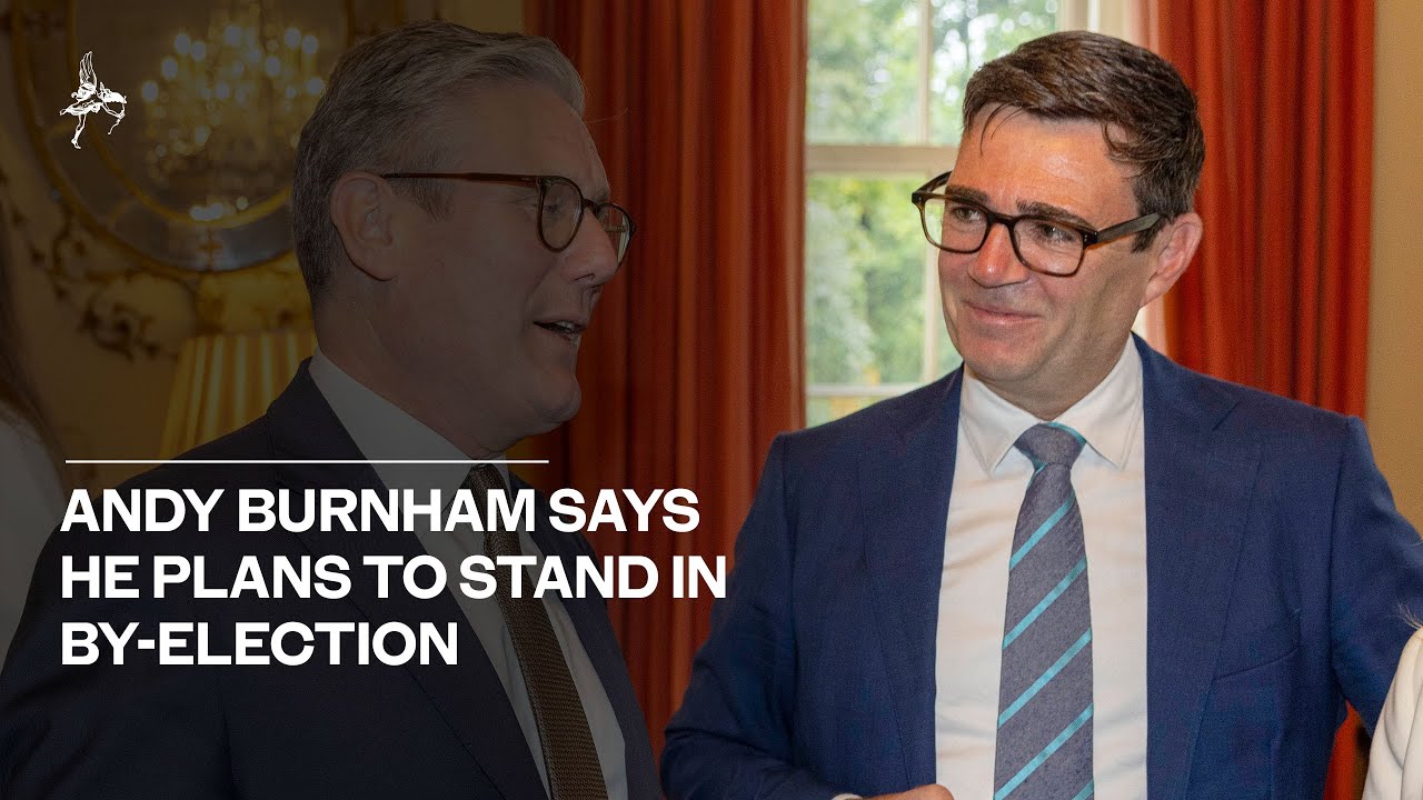 Andy Burnham says he plans to stand in by-election